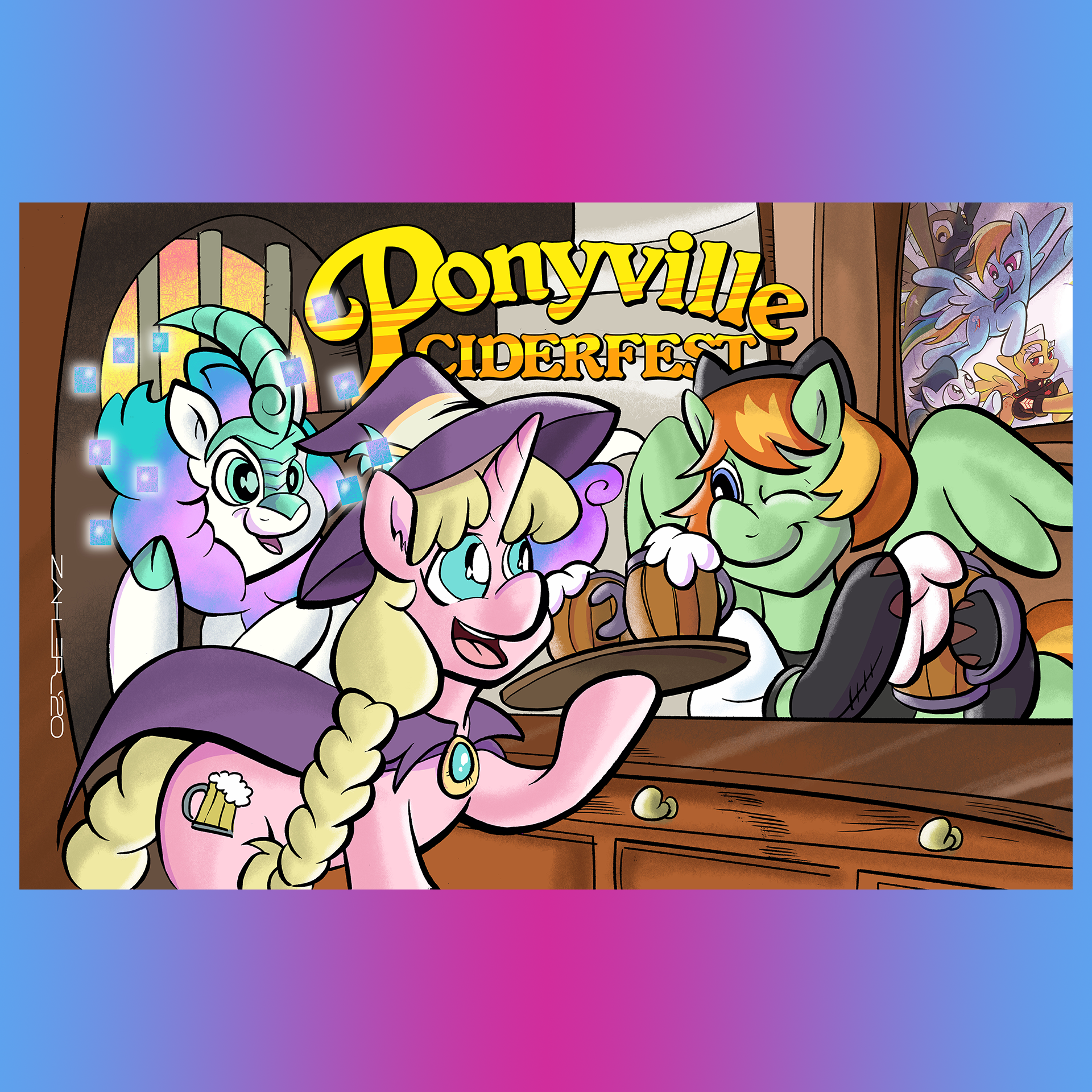 PVCF20 Thom Zahler Exclusive Print | PVCF / WCPC / MSP Merch Store